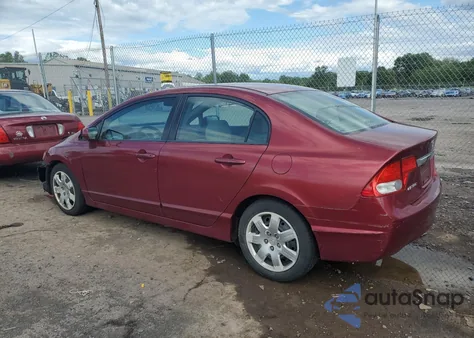 2011 Honda Civic Lx from USA, damaged, VIN 2HGFA1F58BH536226